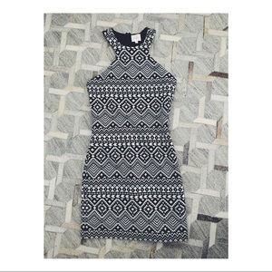 PARKER Printed Bodycon Dress (worn once)